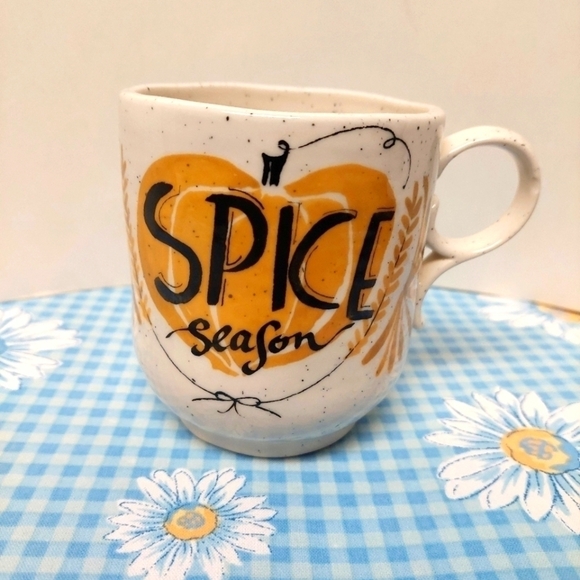 Anthropologie 4" Spice Season Stoneware Mug - Picture 1 of 7